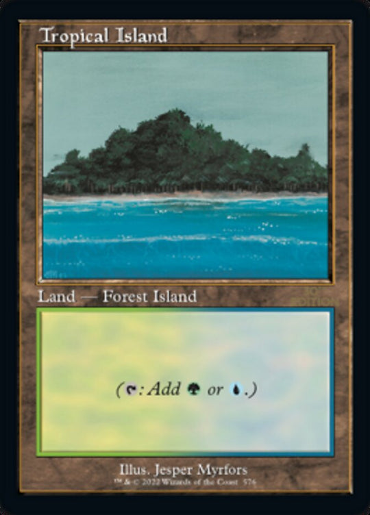 Tropical Island (Retro Frame) (30A-576) - 30th Anniversary Edition
