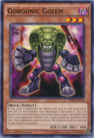 Gorgonic Golem [BP03-EN110] Common | The CG Realm