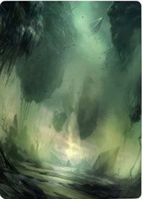 Swamp 1 Art Card [Zendikar Rising Art Series] | The CG Realm