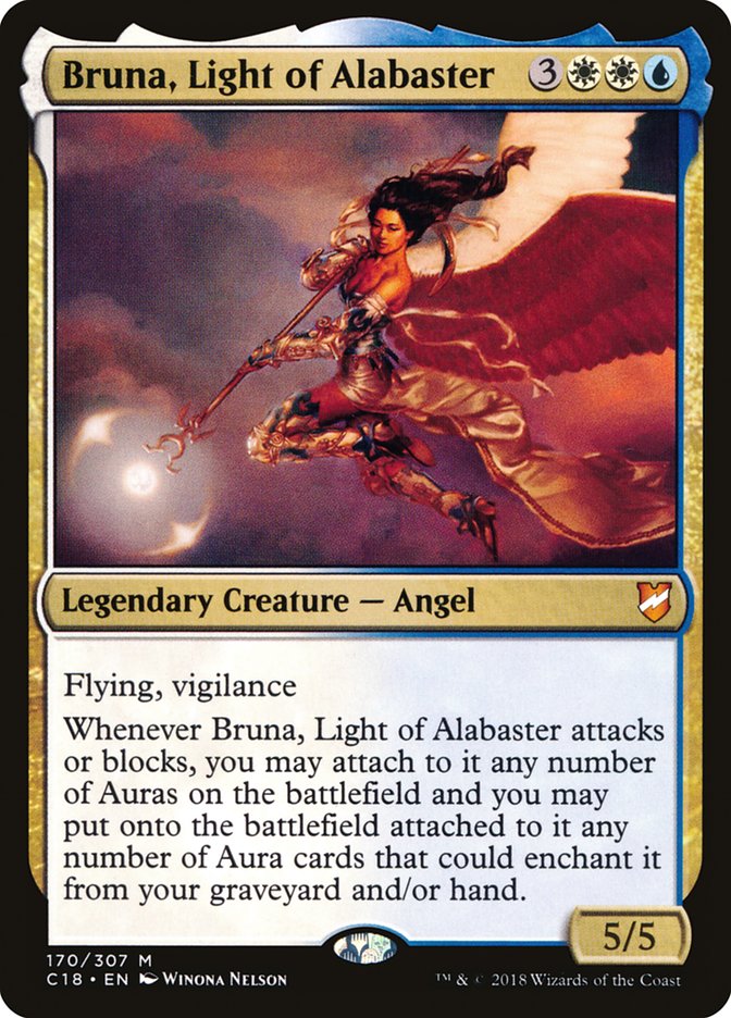 Bruna, Light of Alabaster [Commander 2018] | The CG Realm