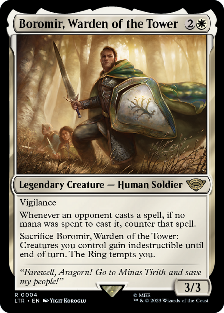Boromir, Warden of the Tower [The Lord of the Rings: Tales of Middle-Earth] | The CG Realm