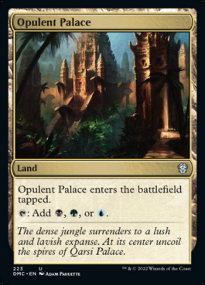 Opulent Palace [Dominaria United Commander] | The CG Realm