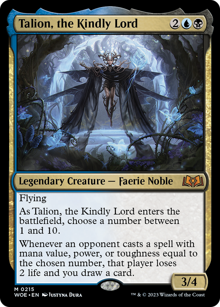 Talion, the Kindly Lord [Wilds of Eldraine] | The CG Realm
