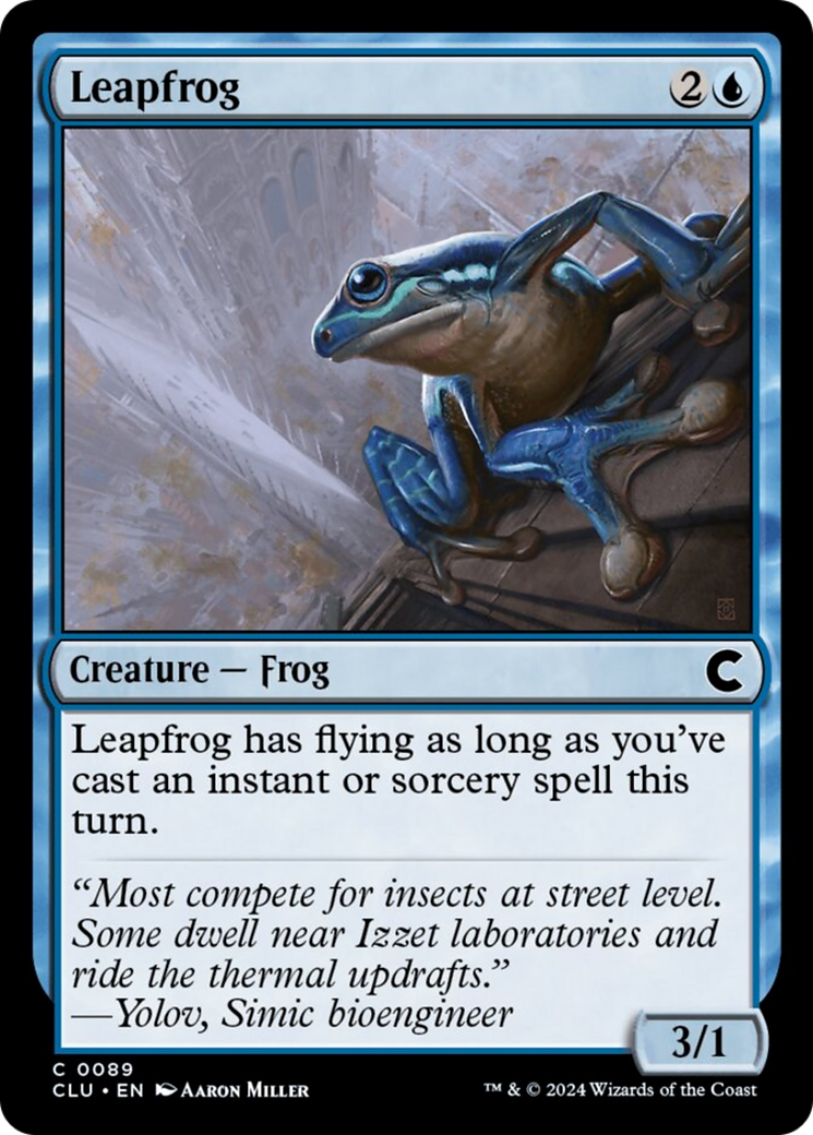 Leapfrog [Ravnica: Clue Edition] | The CG Realm