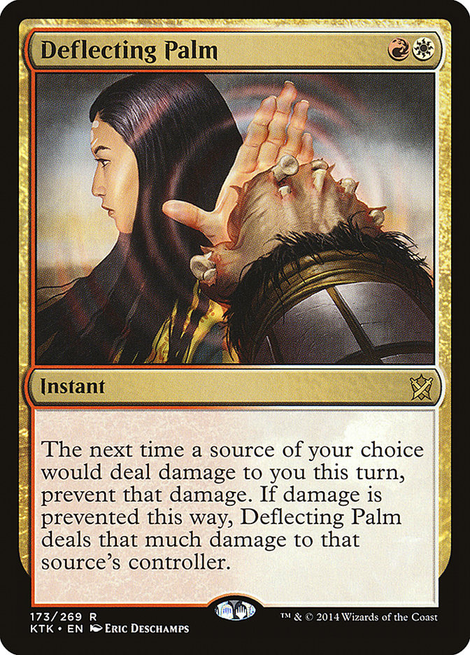 Deflecting Palm [Khans of Tarkir] | The CG Realm