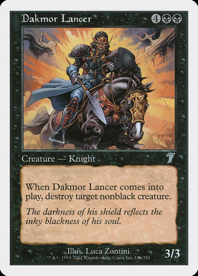 Dakmor Lancer [Seventh Edition] | The CG Realm