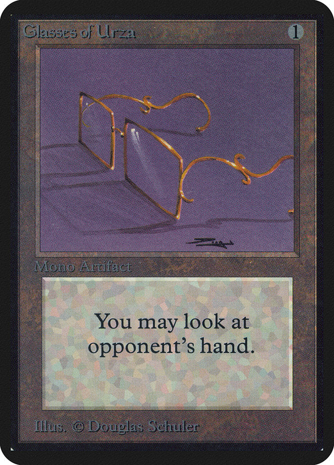 Glasses of Urza [Alpha Edition] | The CG Realm