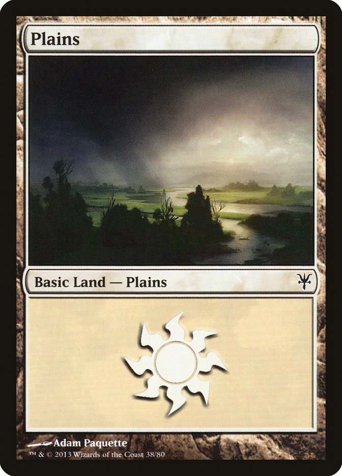 Plains (38) (DDK-038) - Duel Decks: Sorin vs. Tibalt