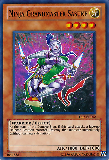 Ninja Grandmaster Sasuke [TU07-EN002] Super Rare | The CG Realm