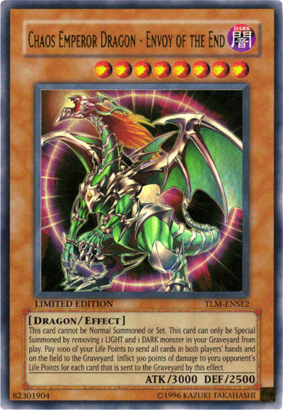 Chaos Emperor Dragon - Envoy of the End [TLM-ENSE2] Ultra Rare | The CG Realm