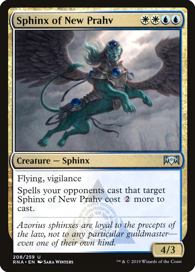 Sphinx of New Prahv [Ravnica Allegiance] | The CG Realm