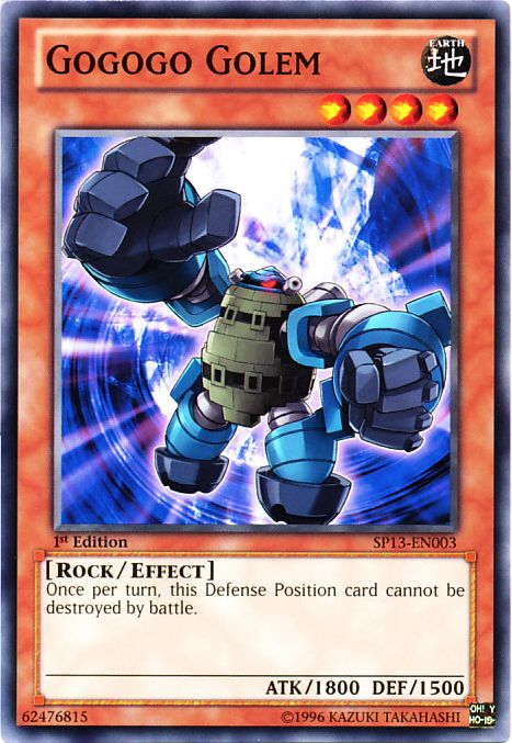 Gogogo Golem [SP13-EN003] Common | The CG Realm