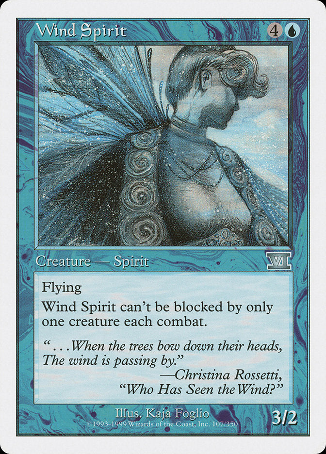 Wind Spirit [Classic Sixth Edition] | The CG Realm