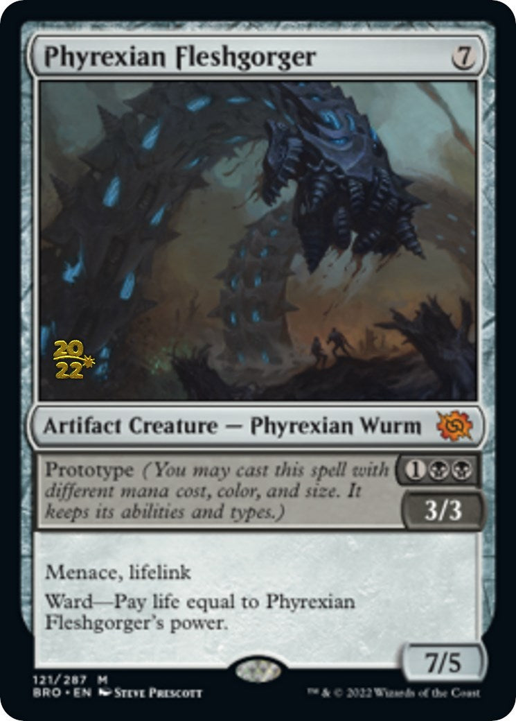 Phyrexian Fleshgorger [The Brothers' War Prerelease Promos] | The CG Realm