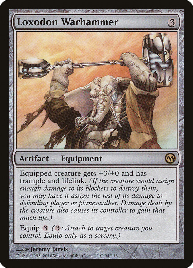 Loxodon Warhammer [Duels of the Planeswalkers] | The CG Realm