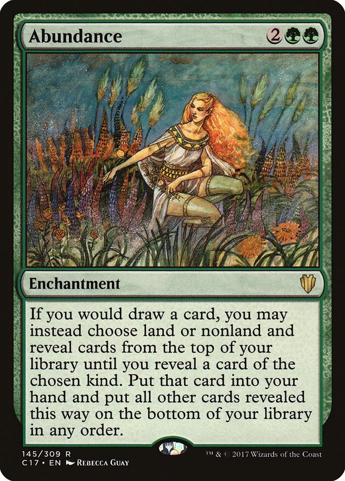 Abundance [Commander 2017] | The CG Realm
