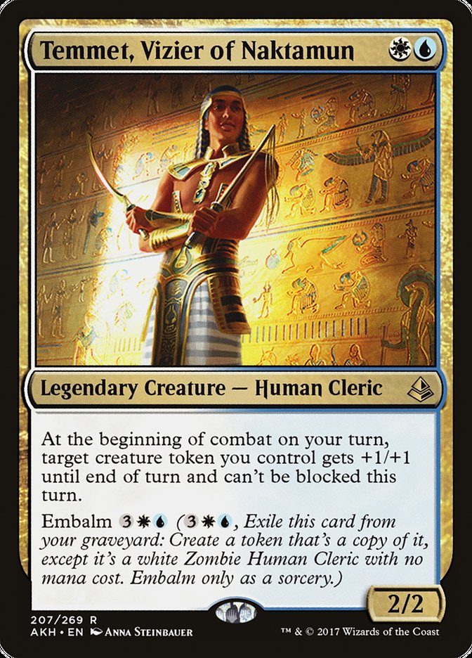 Temmet, Vizier of Naktamun [Amonkhet] | The CG Realm