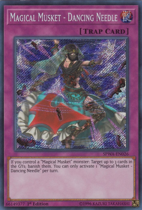Magical Musket - Dancing Needle [SPWA-EN026] Secret Rare | The CG Realm