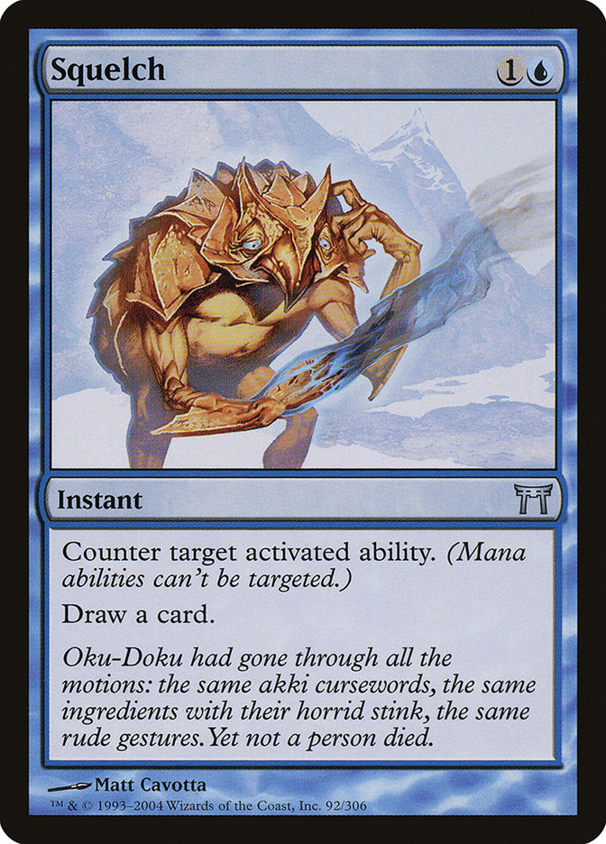 Squelch [Champions of Kamigawa] | The CG Realm