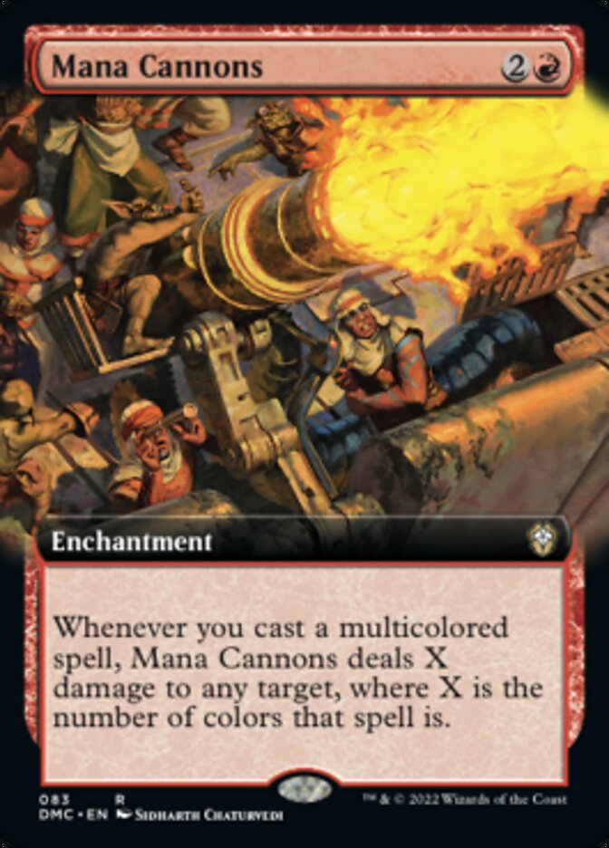 Mana Cannons (Extended Art) [Dominaria United Commander] | The CG Realm