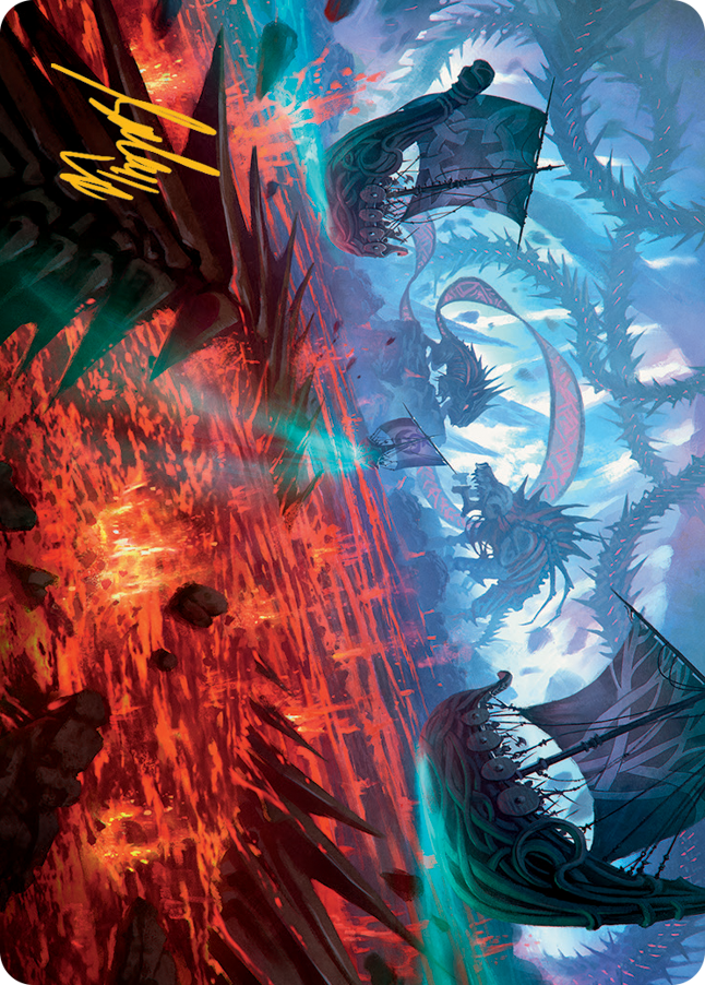 Invasion of Kaldheim Art Card (Gold-Stamped Signature) [March of the Machine Art Series] | The CG Realm