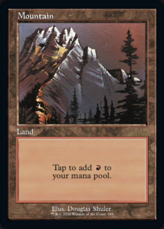Mountain (589) (Retro Frame) (30A-589) - 30th Anniversary Edition