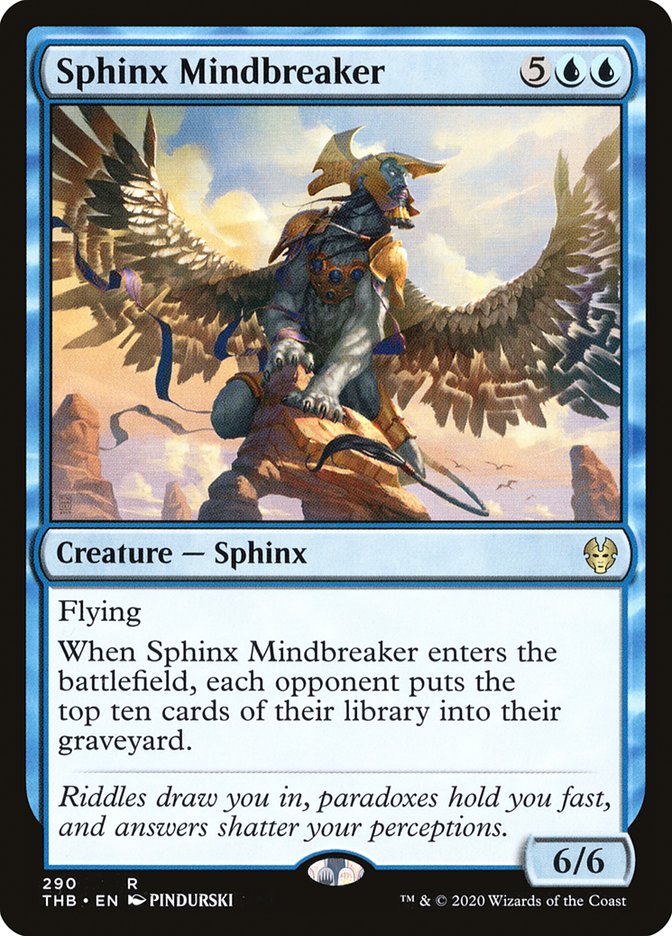 Sphinx Mindbreaker [Theros Beyond Death] | The CG Realm