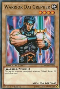 Warrior Dai Grepher [SBAD-EN035] | The CG Realm