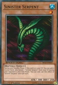 Sinister Serpent [SBAD-EN037]