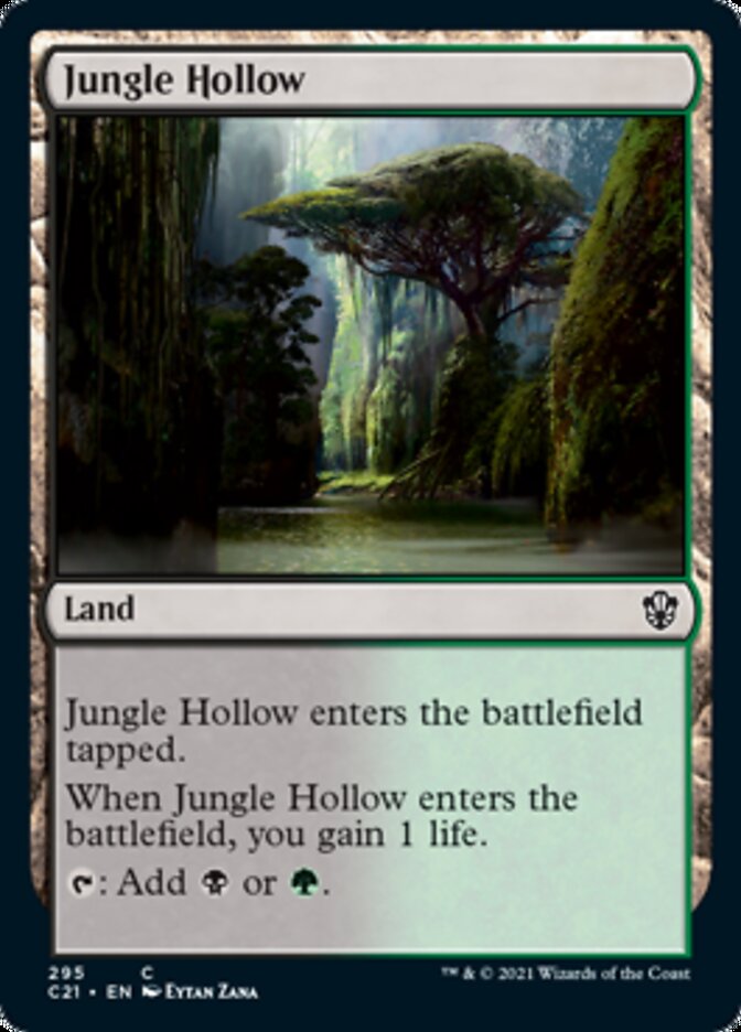 Jungle Hollow [Commander 2021] | The CG Realm