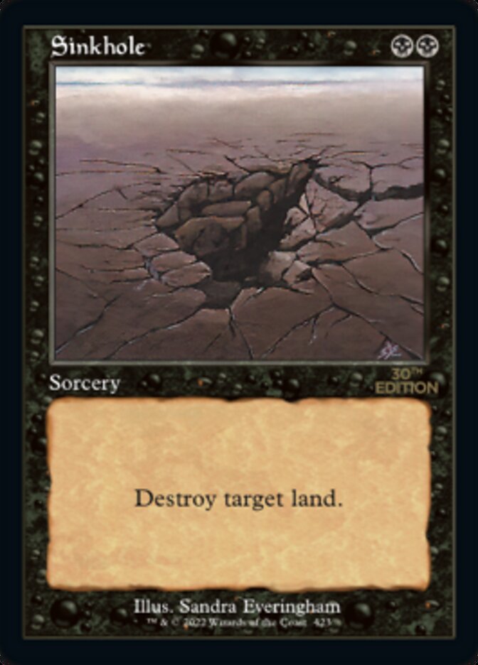 Sinkhole (Retro Frame) (30A-423) - 30th Anniversary Edition