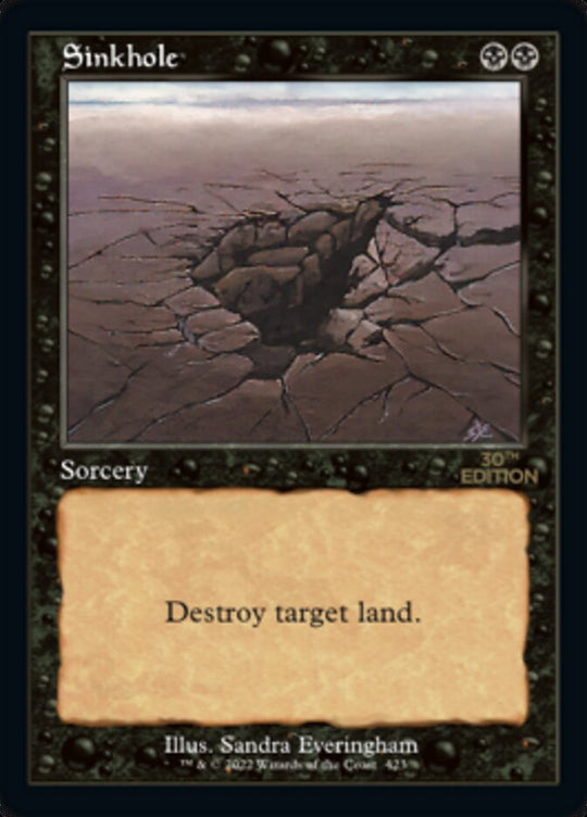 Sinkhole (Retro Frame) (30A-423) - 30th Anniversary Edition