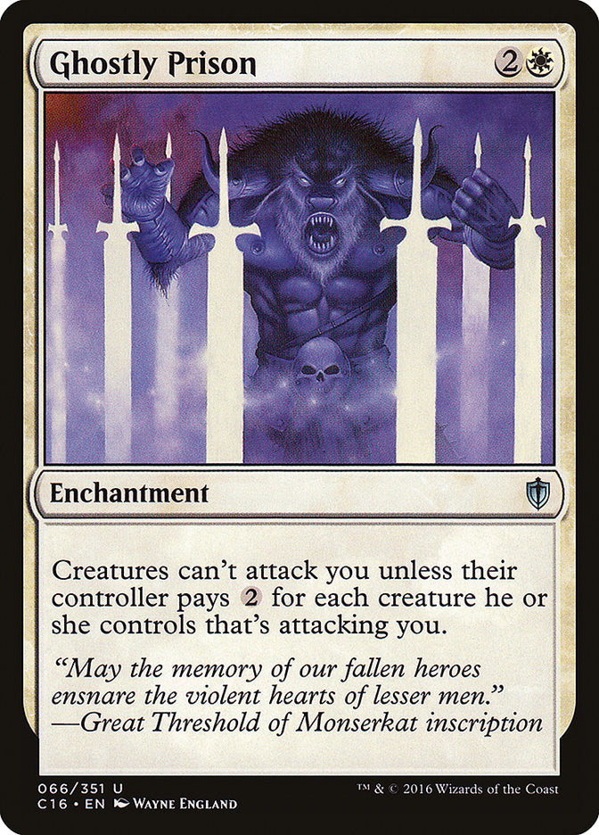 Ghostly Prison [Commander 2016] | The CG Realm