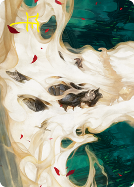 By Invitation Only Art Card (Gold-Stamped Signature) [Innistrad: Crimson Vow Art Series] | The CG Realm