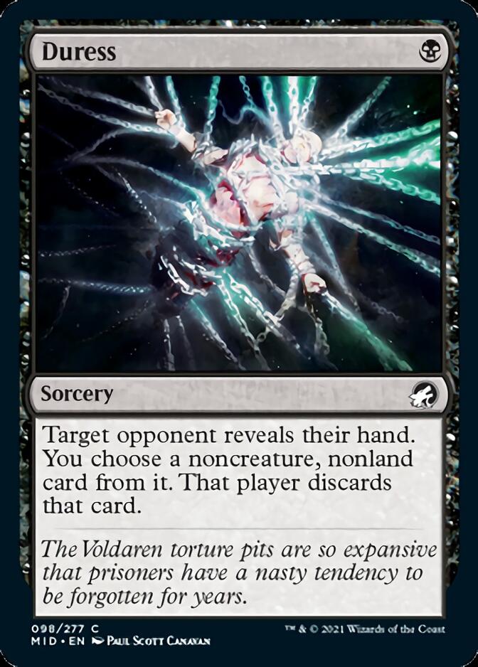 Duress [Innistrad: Midnight Hunt] | The CG Realm