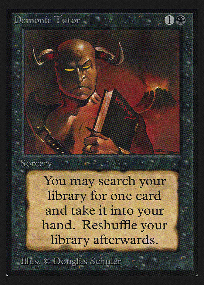 Demonic Tutor [Collectors' Edition] | The CG Realm