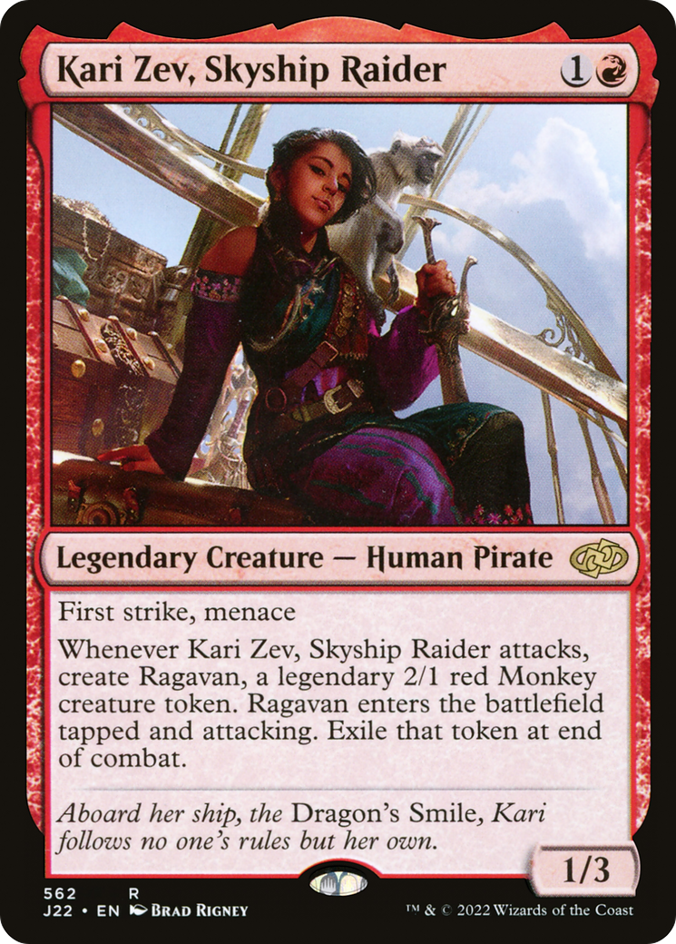 Kari Zev, Skyship Raider [Jumpstart 2022] | The CG Realm