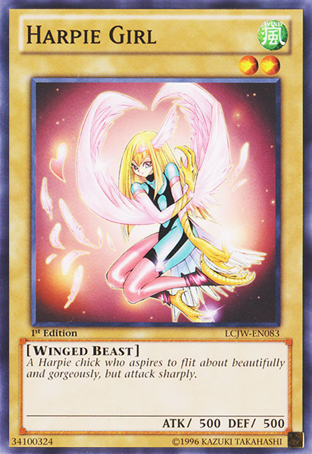 Harpie Girl [LCJW-EN083] Common | The CG Realm