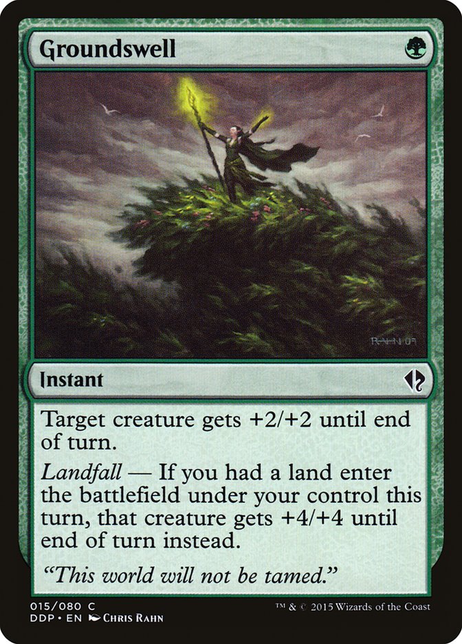 Groundswell [Duel Decks: Zendikar vs. Eldrazi] | The CG Realm