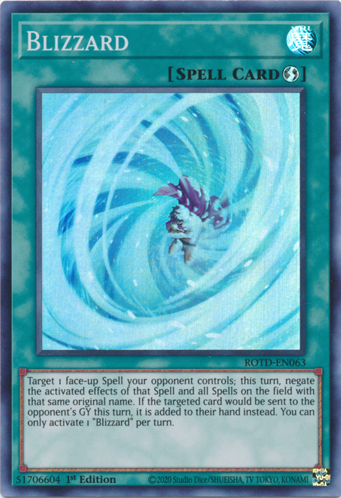 Blizzard [ROTD-EN063] Super Rare | The CG Realm