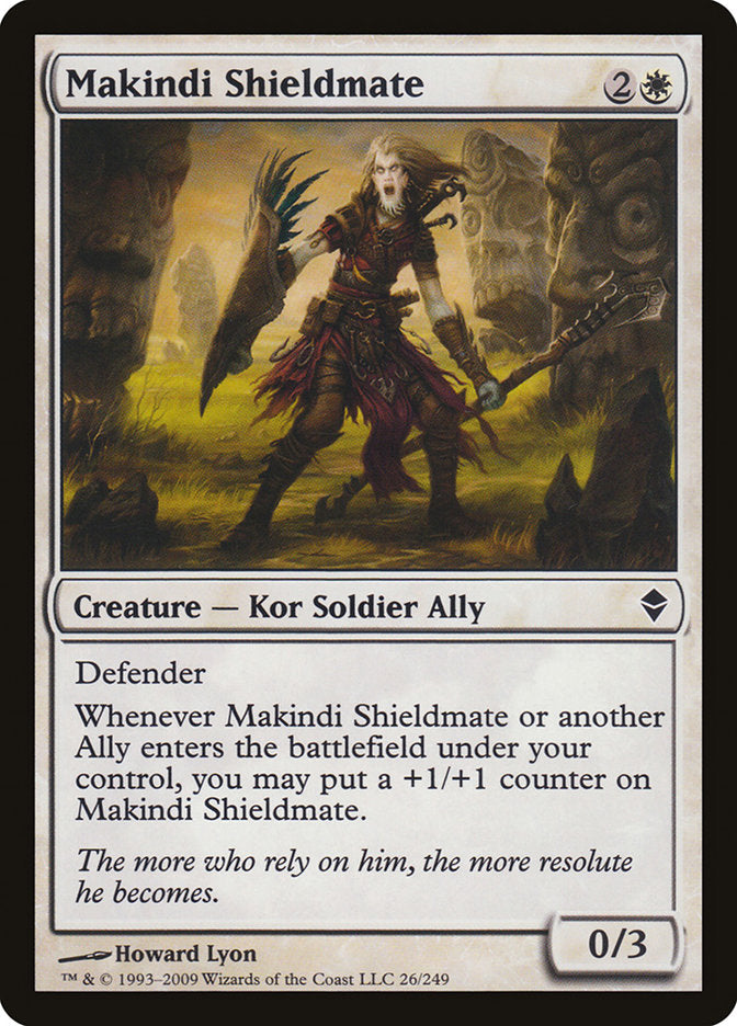 Makindi Shieldmate [Zendikar] | The CG Realm