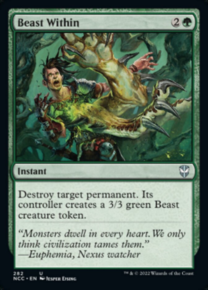 Beast Within [Streets of New Capenna Commander] | The CG Realm