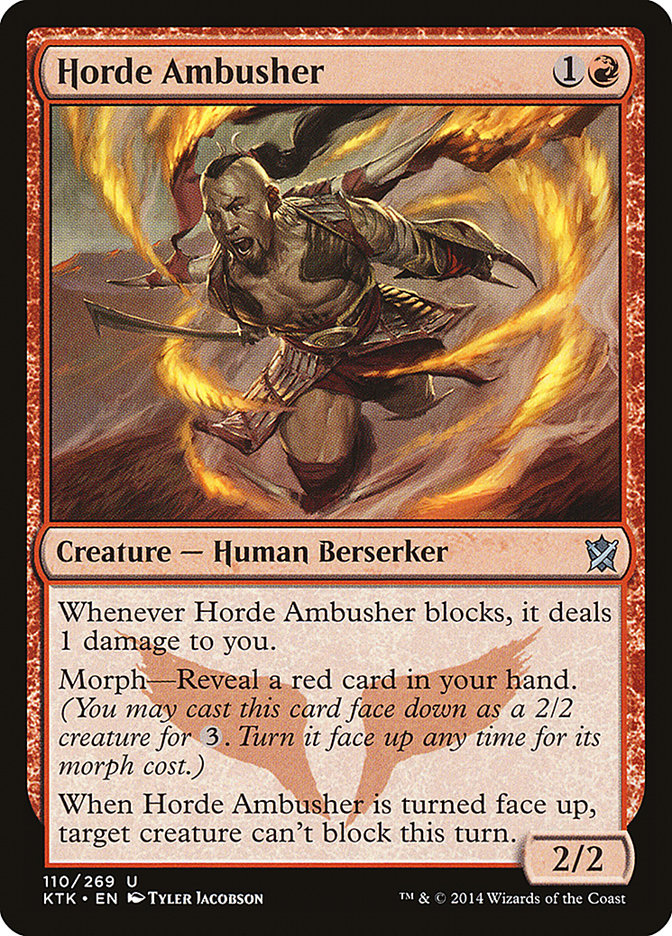 Horde Ambusher [Khans of Tarkir] | The CG Realm