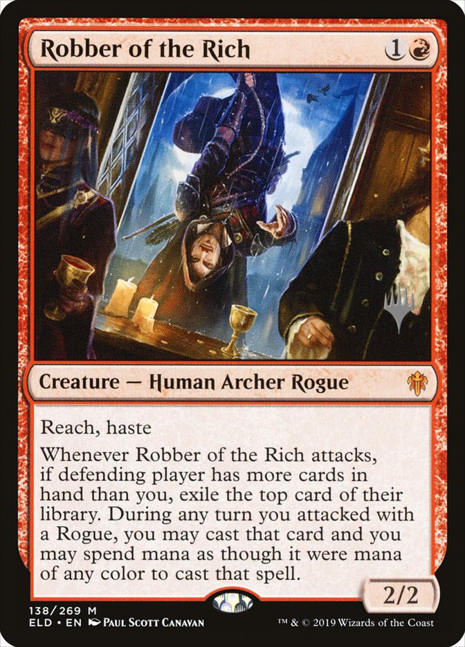 Robber of the Rich (Promo Pack) [Throne of Eldraine Promos] | The CG Realm
