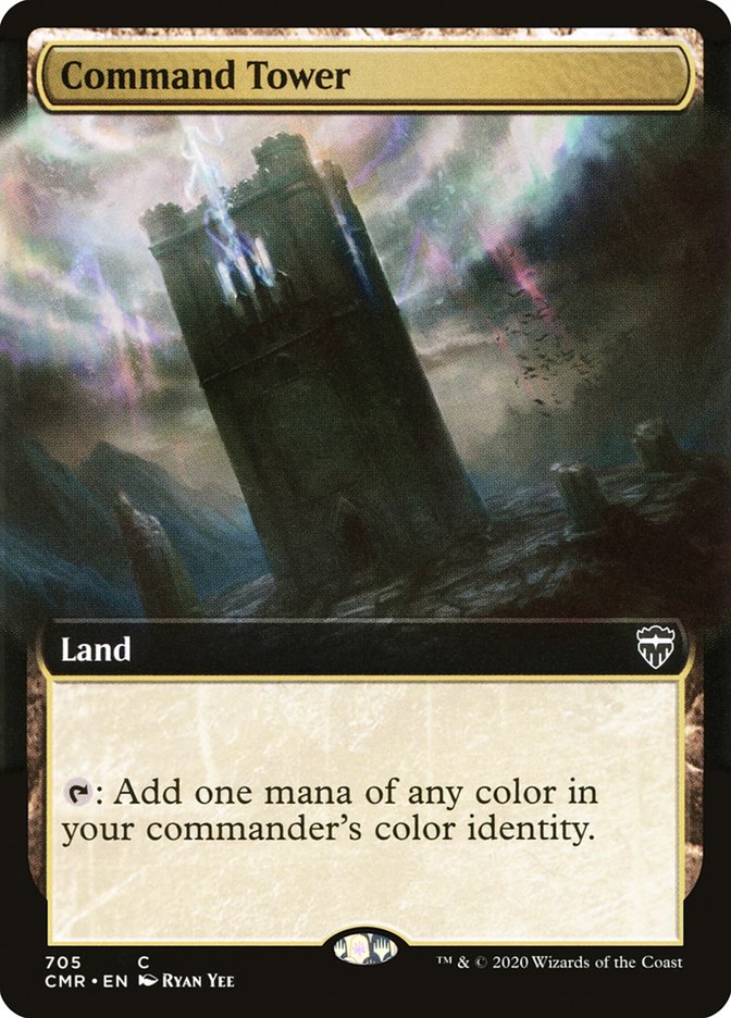 Command Tower (Extended Art) [Commander Legends] | The CG Realm