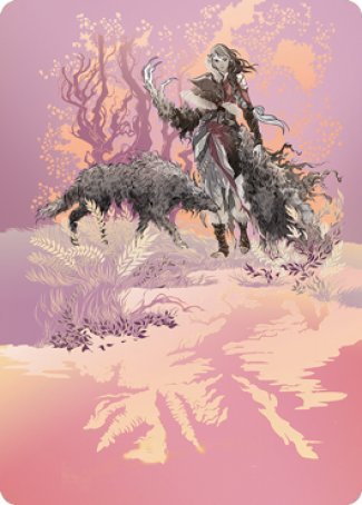 Arlinn, the Pack's Hope 2 Art Card [Innistrad: Midnight Hunt Art Series] | The CG Realm