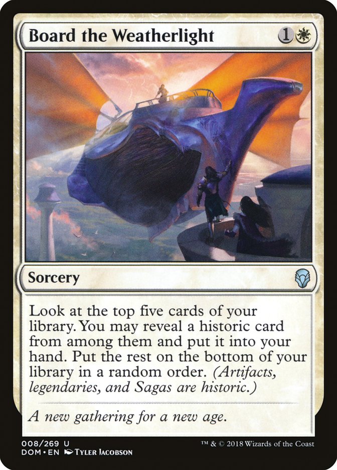 Board the Weatherlight [Dominaria] | The CG Realm