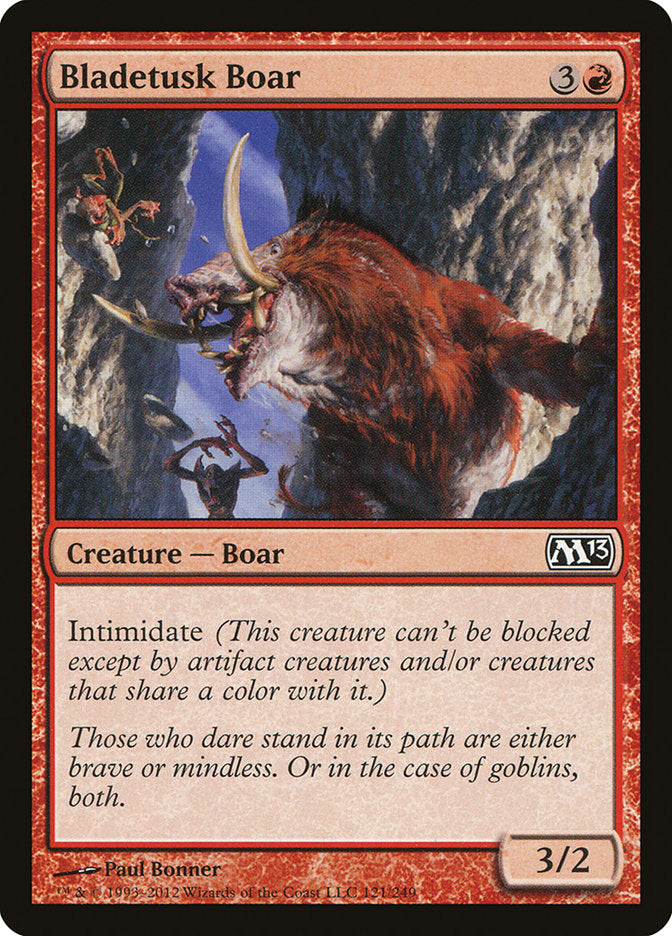 Bladetusk Boar [Magic 2013] | The CG Realm