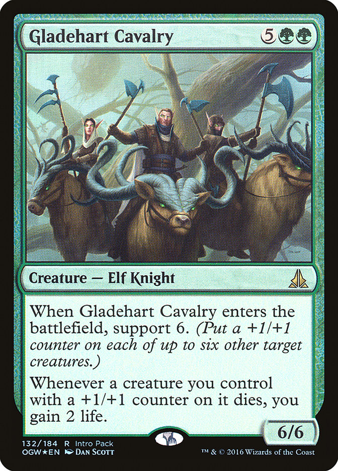 Gladehart Cavalry (Intro Pack) [Oath of the Gatewatch Promos] | The CG Realm