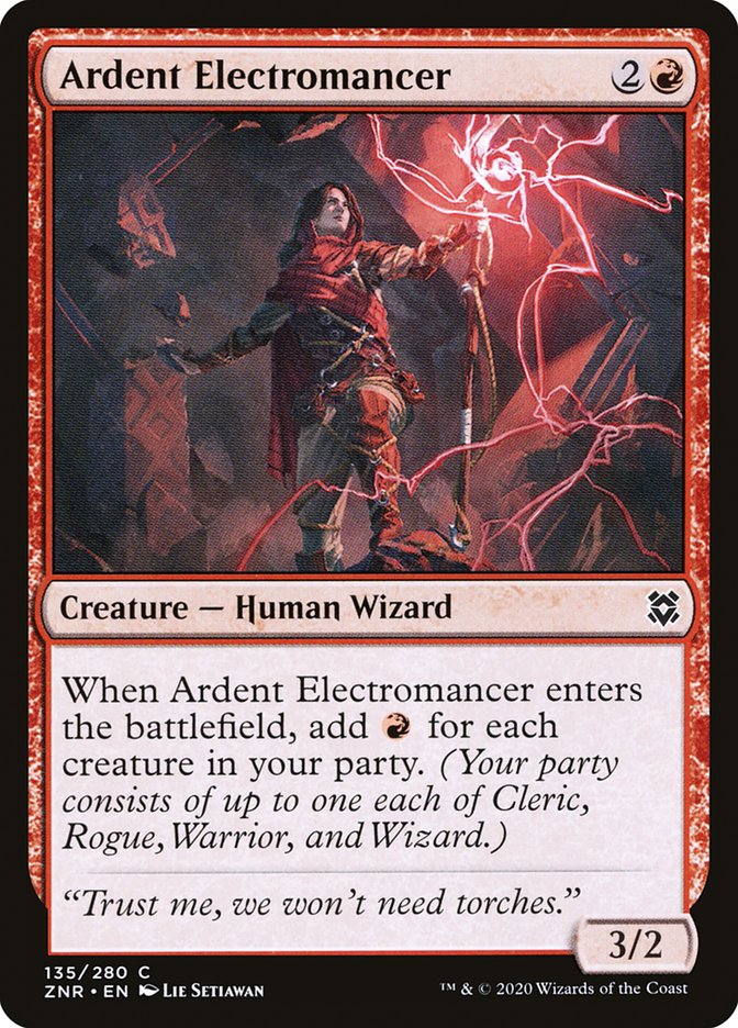 Ardent Electromancer [Zendikar Rising] | The CG Realm